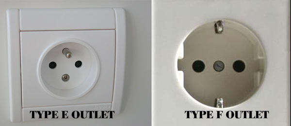 either the Type E Outlet