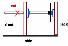 Motorized Grain Mill - diagram