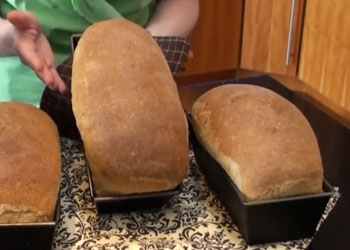 Fresh Homemade Ezekiel Bread recipe